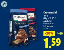 Lidl Italiamo Croccantini offre