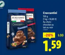 Lidl ITALIAMO Croccantini offre