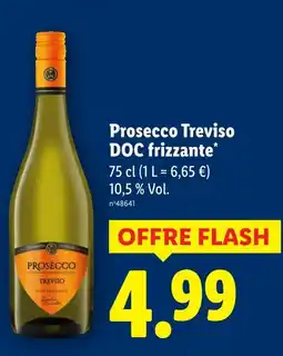 Lidl Prosecco Treviso DOC frizzante offre