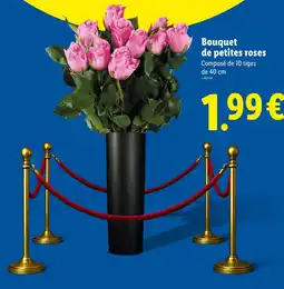 Lidl Bouquet de petites roses offre