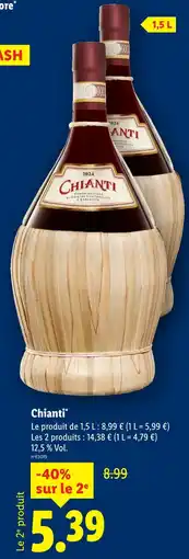 Lidl Chianti offre