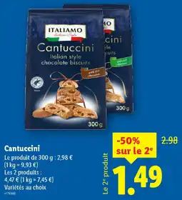 Lidl Italiamo Cantuccini offre