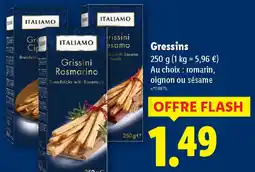 Lidl Italiamo Gressins offre