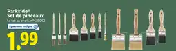 Lidl PARKSIDE Set de pinceaux offre