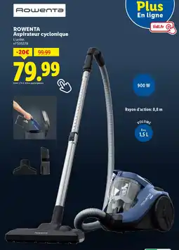Lidl Rowenta Aspirateur cyclonique offre