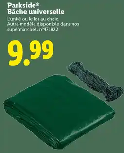 Lidl Parkside Bâche universelle offre