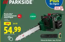 Lidl PARKSIDE Tronçonneuse électrique offre
