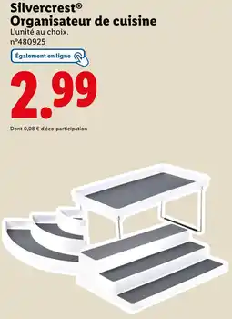 Lidl Silvercrest Organisateur de cuisine offre