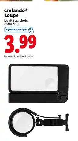 Lidl CRELANDO Loupe offre