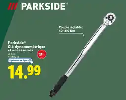 Lidl Parkside Clé dynamométrique et accessoires offre