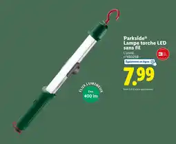 Lidl PARKSIDE Lampe torche LED sans fil offre