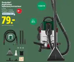 Lidl Parkside Aspirateur injecteur/extracteur offre