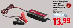 Lidl ULTIMATE SPEED Chargeur de batterie pour voiture offre