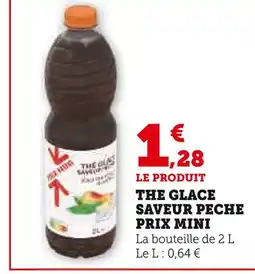 U Express THE GLACE SAVEUR PECHE PRIX MINI offre