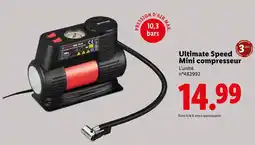 Lidl Ultimate Speed Mini compresseur offre