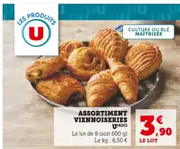 U Express U Assortiment viennoiseries offre