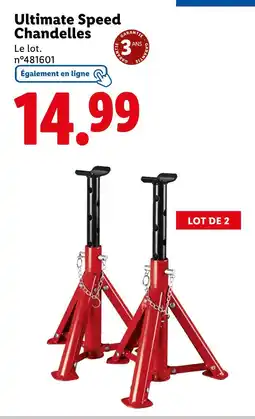 Lidl Ultimate Speed Chandelles offre