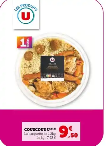 U Express U Couscous offre