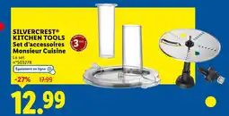 Lidl Silvercrest kitchen tools Set d'accessoires Monsieur Cuisine offre