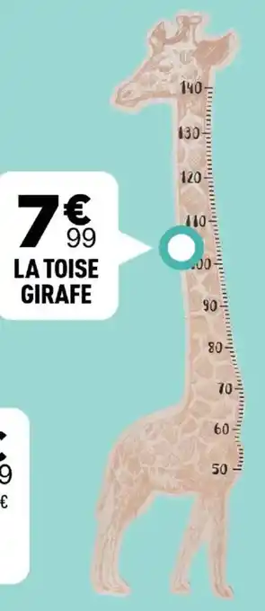 Centrakor La toise girafe offre
