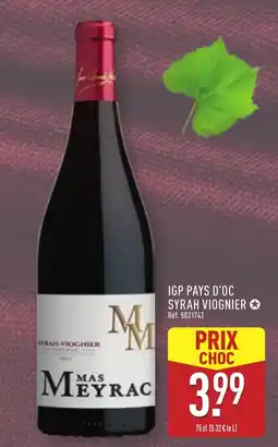 ALDI Igp pays d'oc syrah viognier offre