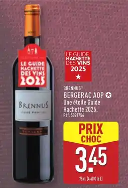 ALDI BRENNUS Bergerac aop offre