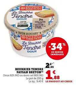 Bi1 Beurrier tendre paysan breton offre