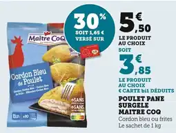 Bi1 Poulet pane surgele maitre coq offre