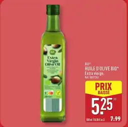 ALDI Huile d'olive bio offre