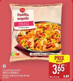 ALDI LA CUISINE DES SAVEURS Paëlla royale offre