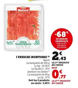 Bi1 I freschi montorsi offre