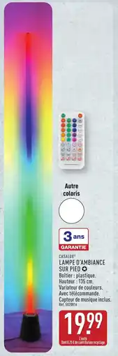 ALDI CASALUX Lampe d'ambiance sur pied offre