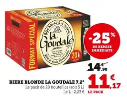 Bi1 Biere blonde la goudale 7,2° offre