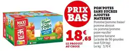 Bi1 Pompotes sans sucres ajoutes materne offre