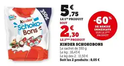 Bi1 Kinder schokobons offre
