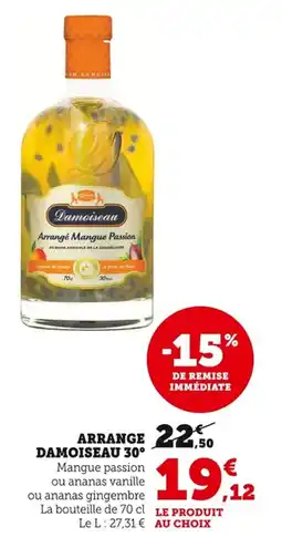 Bi1 Arrange damoiseau 30° offre