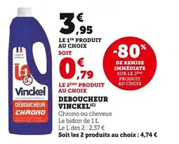 Bi1 Deboucheur vinckel offre
