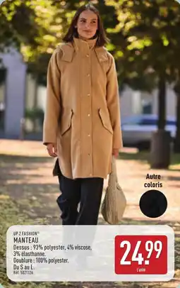ALDI UP 2 FASHION Manteau offre