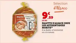 Bi1 Palette d'alsace crue les authentiques moritz offre