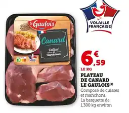 Bi1 Plateau de canard le gaulois offre