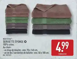 ALDI NOVITESSE Serviette éponge offre