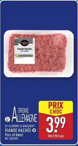 ALDI ST-CLÉMENT LE BOUCHER Viande hachée offre
