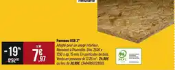 Tridôme Panneau OSB 3 offre