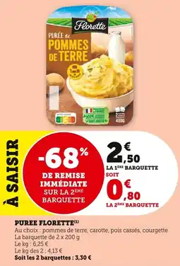 Bi1 Puree florette offre