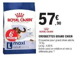 E.Leclerc Jardi ROYAL CANIN Croquettes grand chien offre