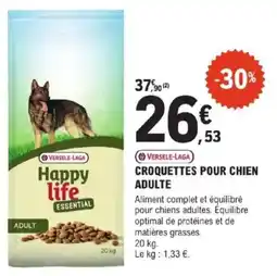 E.Leclerc Jardi Croquettes pour chien adulte offre