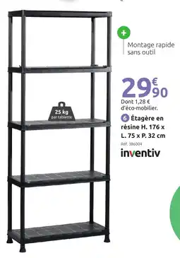 Mr Bricolage Étagère en résine offre