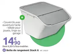 Mr Bricolage Boîte de rangement stack it offre