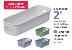 Mr Bricolage Panier de rangement essence offre