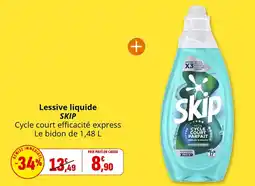 Coccinelle Supermarché SKIP Lessive liquide offre